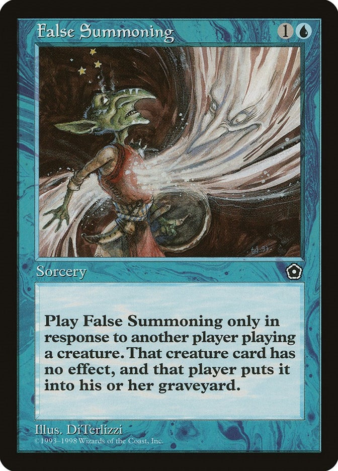 False Summoning [P02] - MTG Single
