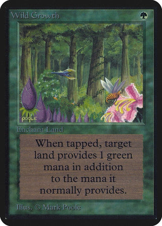 Wild Growth [LEA] - MTG Single
