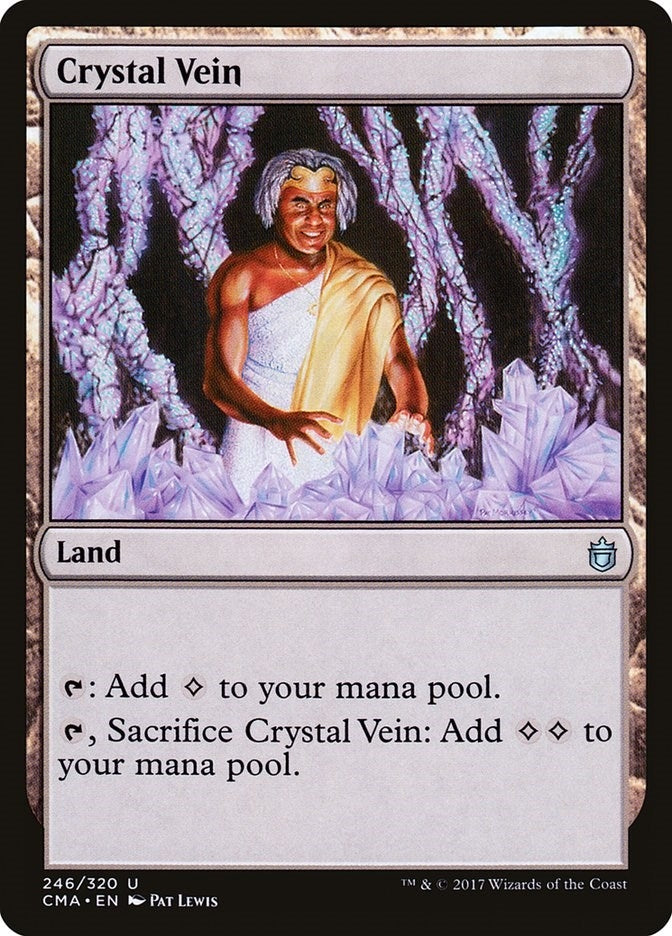 Crystal Vein (246) [CMA] - MTG Single