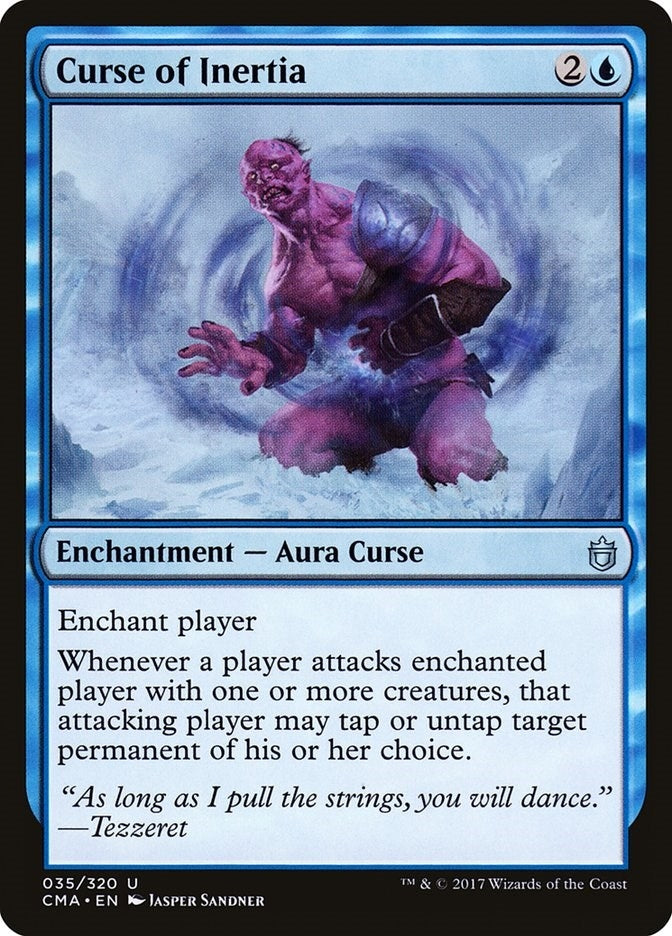 Curse of Inertia (35) [CMA] - MTG Single