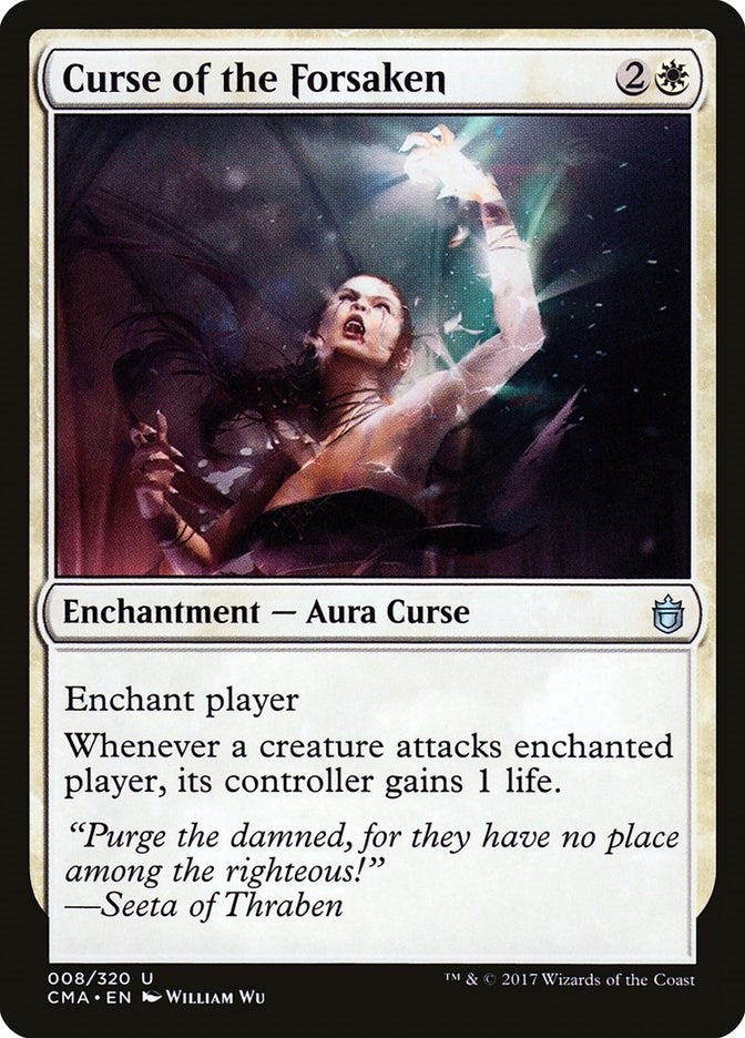 Curse of the Forsaken (8) [CMA] - MTG Single