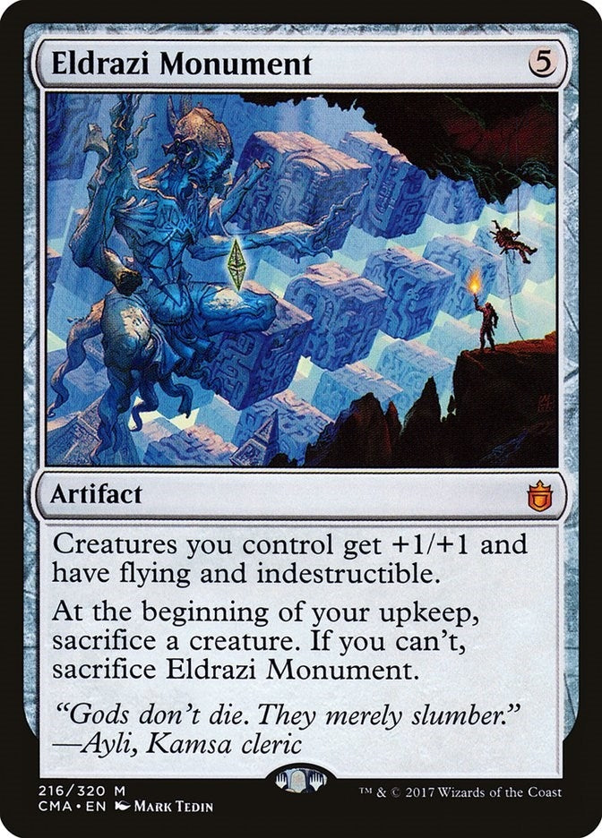 Eldrazi Monument (216) [CMA] - MTG Single