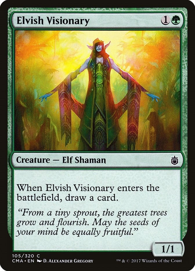 Elvish Visionary (105) [CMA] - MTG Single