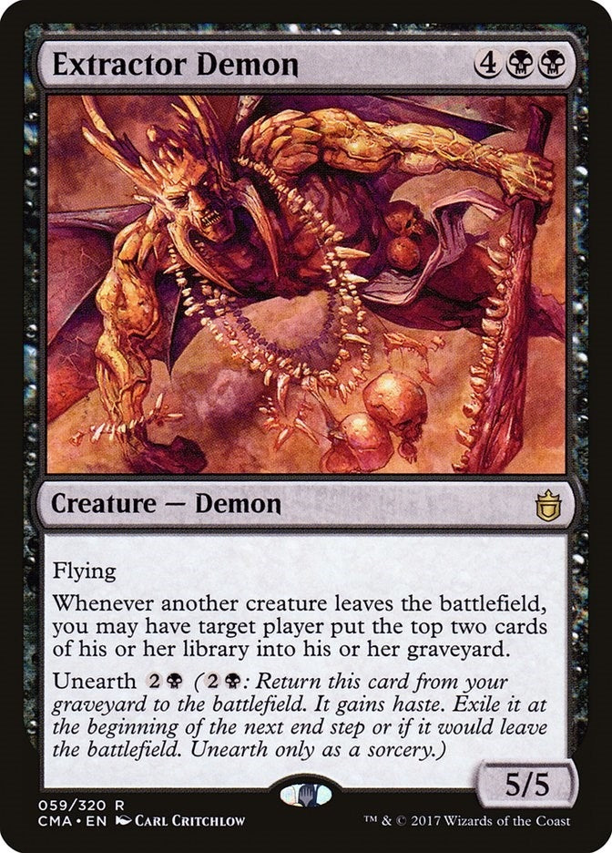 Extractor Demon (59) [CMA] - MTG Single