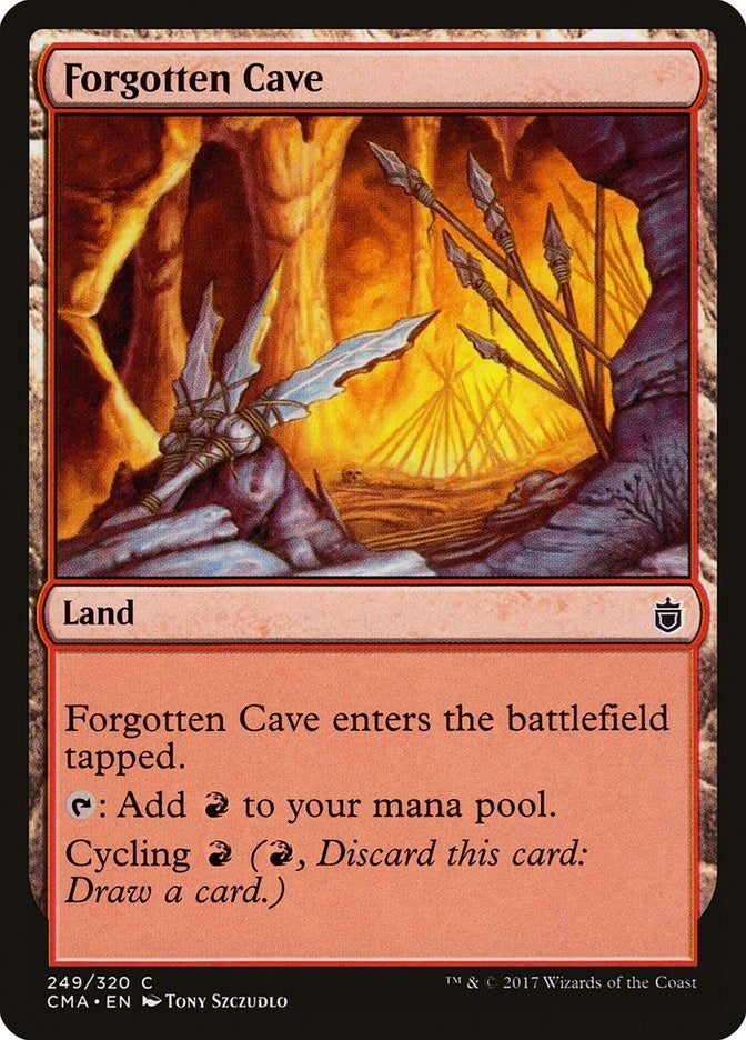 Forgotten Cave (249) [CMA] - MTG Single
