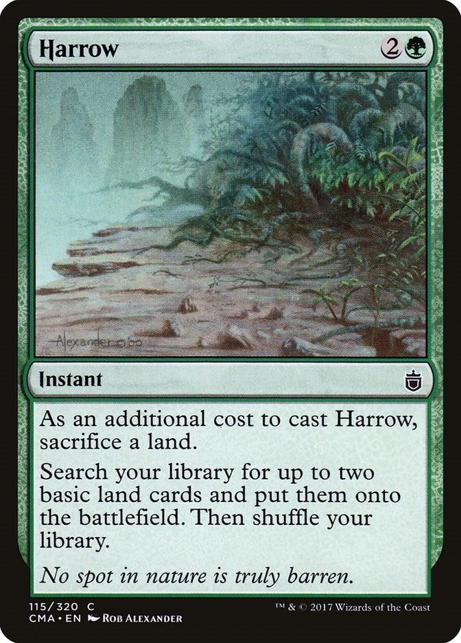 Harrow (115) [CMA] - MTG Single