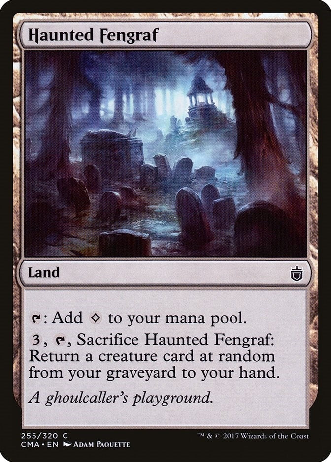 Haunted Fengraf (255) [CMA] - MTG Single