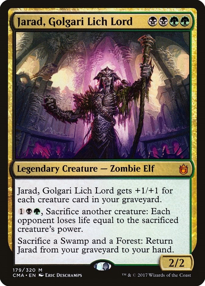 Jarad Golgari Lich Lord (179) [CMA] - MTG Single