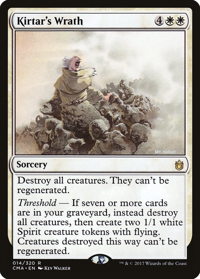 Kirtar’s Wrath (14) [CMA] - MTG Single