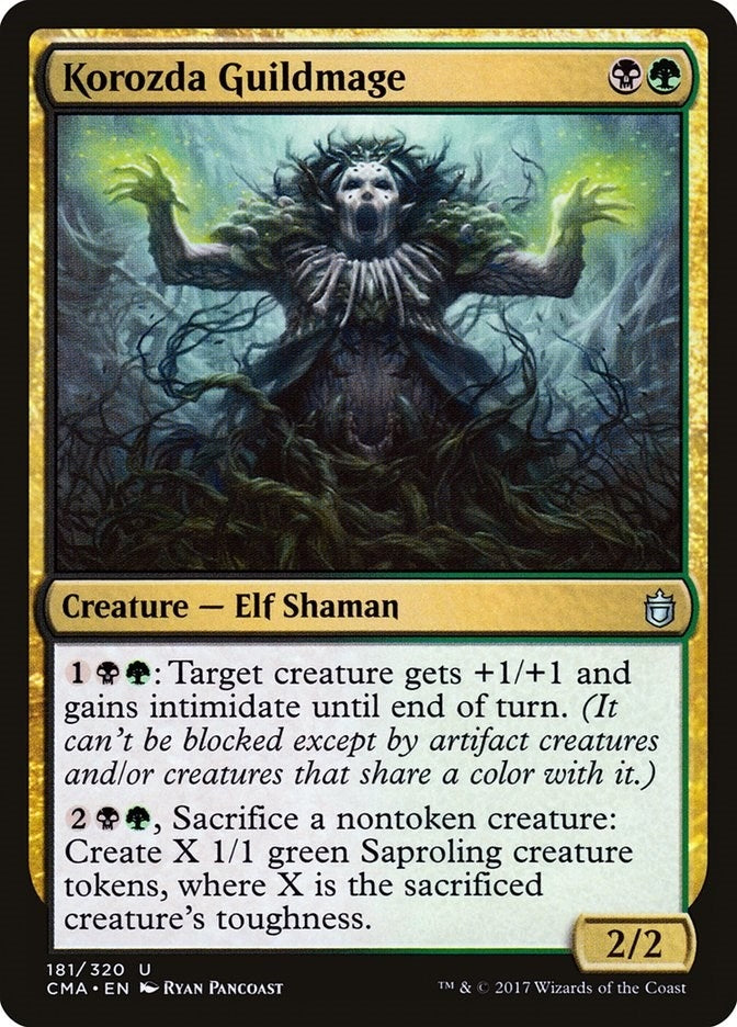 Korozda Guildmage (181) [CMA] - MTG Single