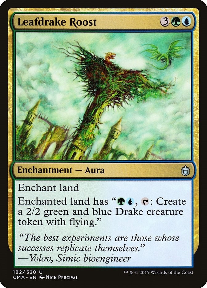 Leafdrake Roost (182) [CMA] - MTG Single