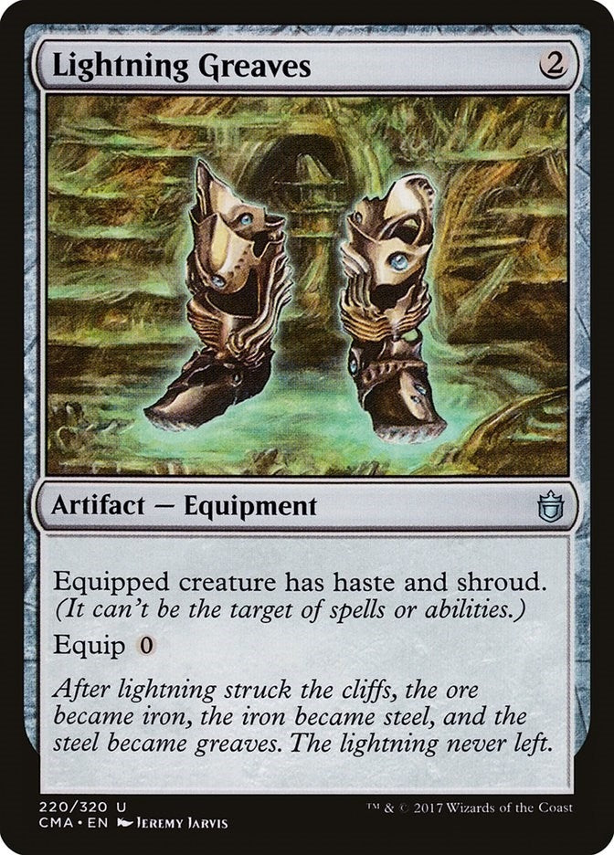 Lightning Greaves (220) [CMA] - MTG Single