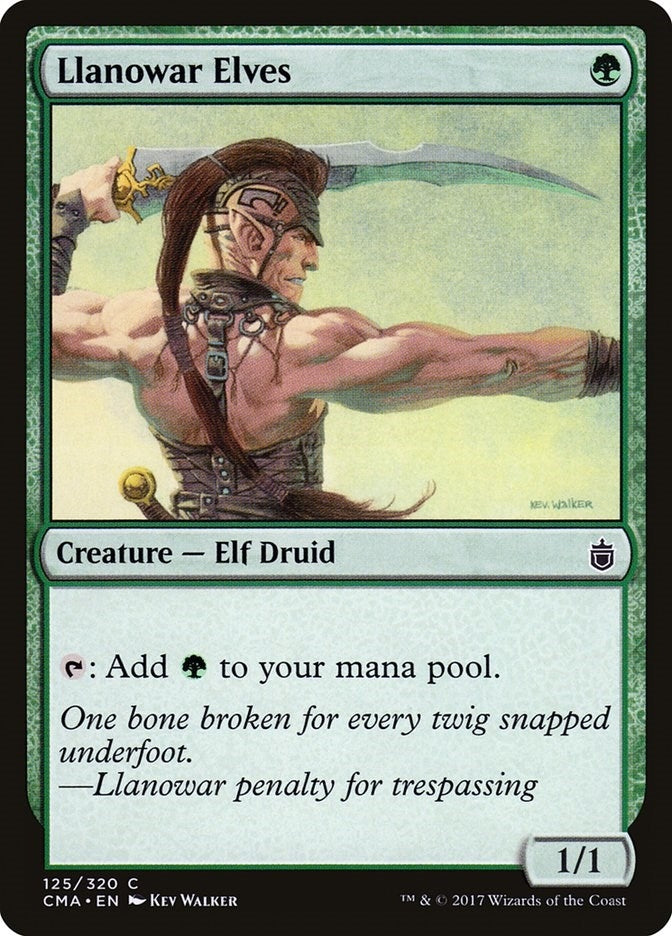 Llanowar Elves (125) [CMA] - MTG Single