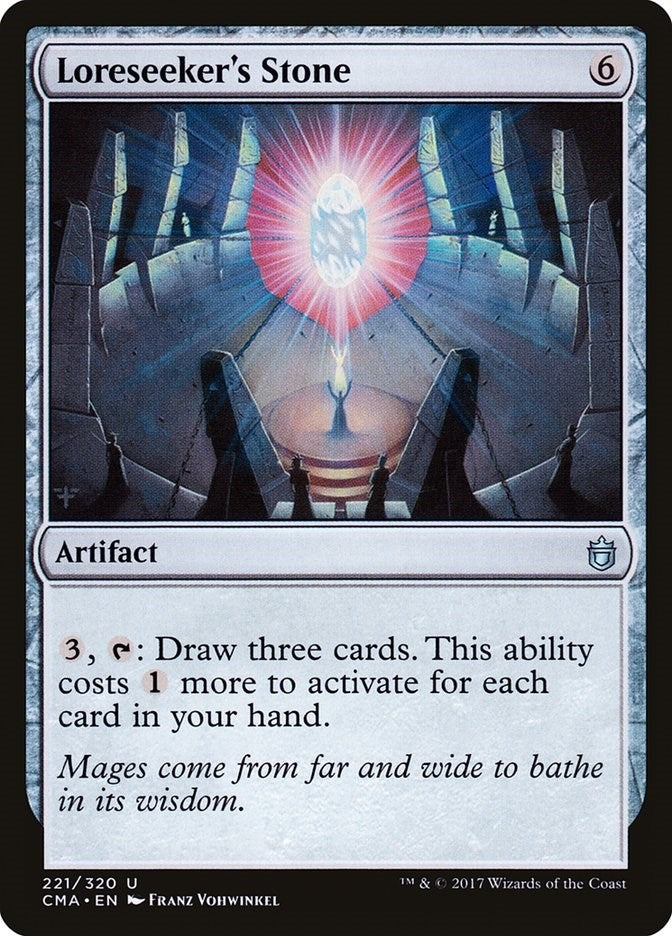 Loreseeker’s Stone (221) [CMA] - MTG Single