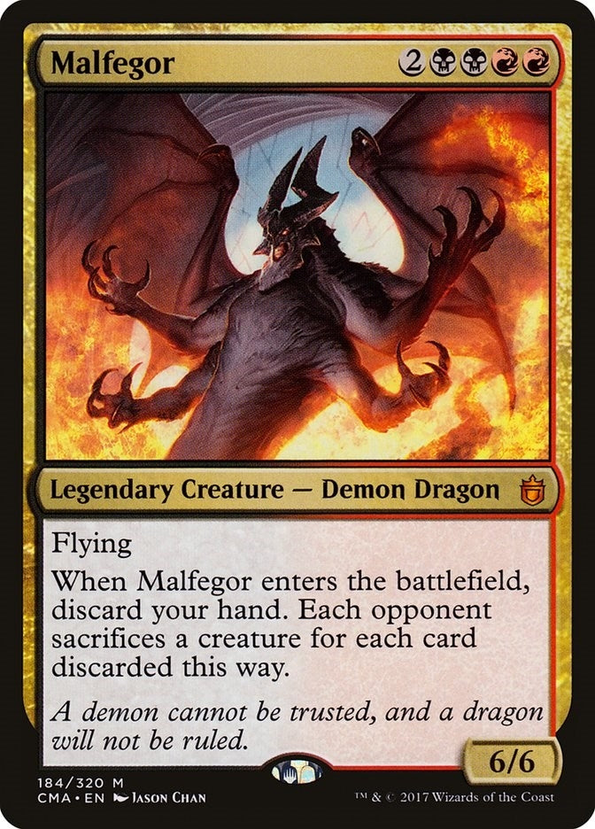 Malfegor (184) [CMA] - MTG Single