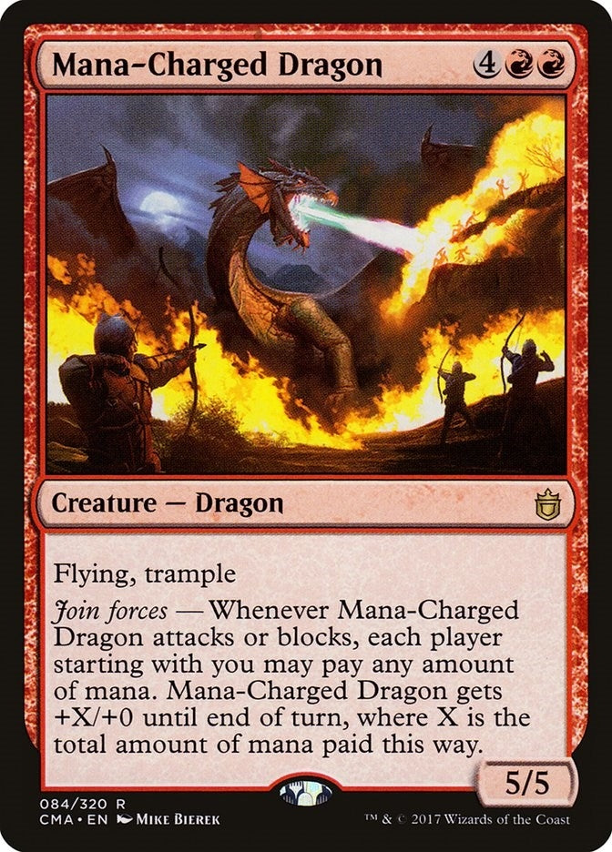 Mana-Charged Dragon (84) [CMA] - MTG Single