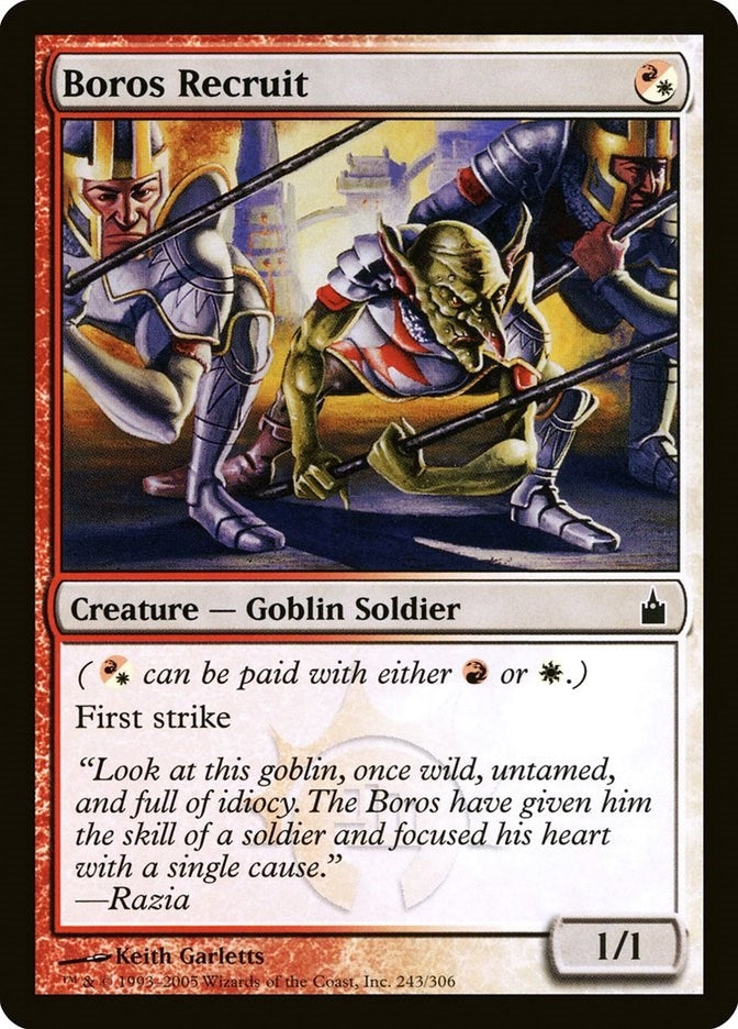 Boros Recruit (243) [RAV] - MTG Single