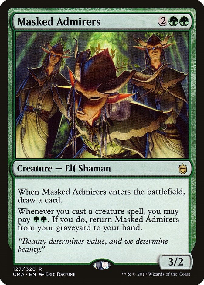 Masked Admirers (127) [CMA] - MTG Single