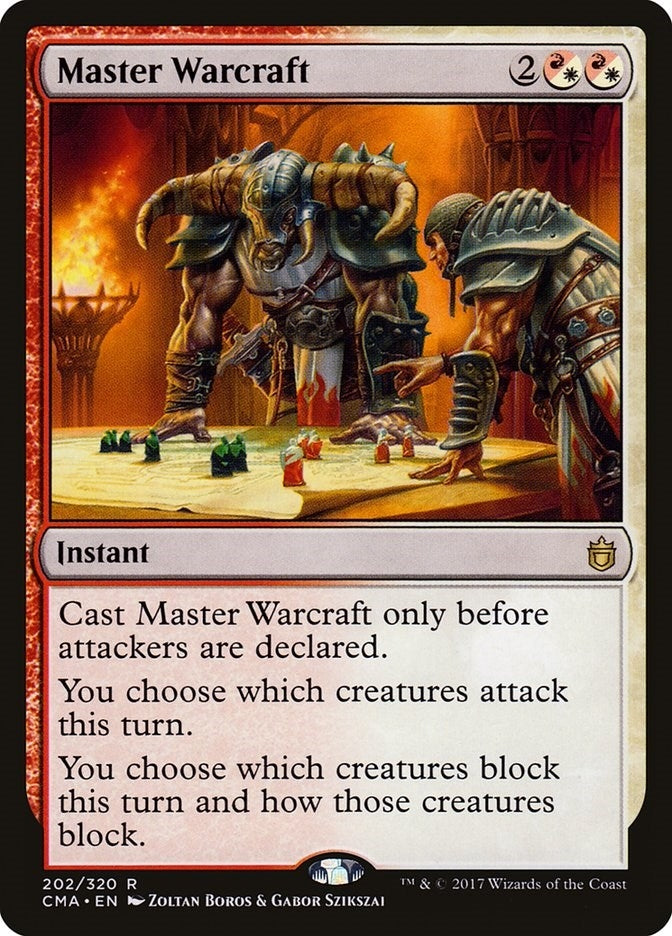 Master Warcraft (202) [CMA] - MTG Single