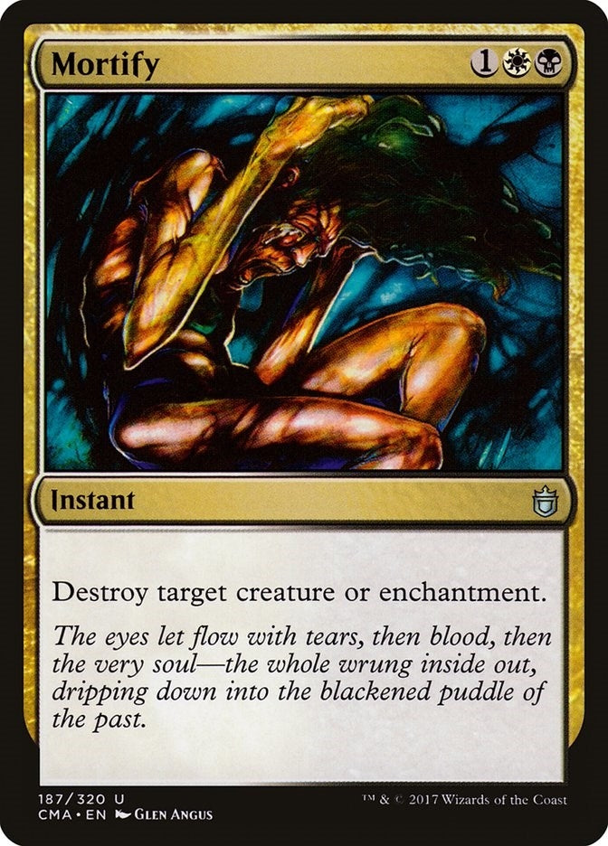 Mortify (187) [CMA] - MTG Single