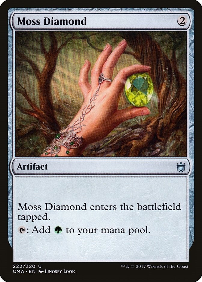 Moss Diamond (222) [CMA] - MTG Single
