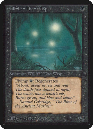 Will-o’-the-Wisp [LEA] - MTG Single