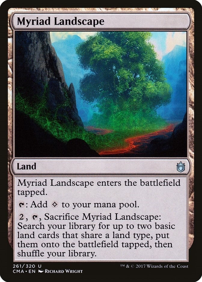 Myriad Landscape (261) [CMA] - MTG Single