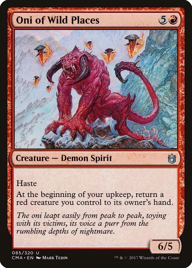 Oni of Wild Places (85) [CMA] - MTG Single