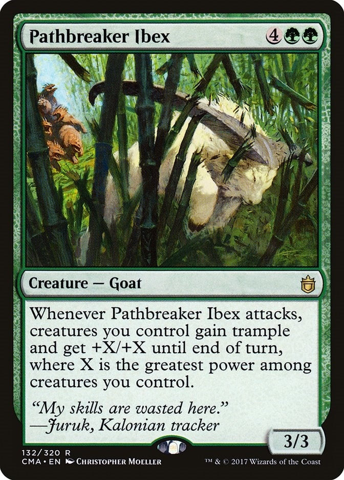 Pathbreaker Ibex (132) [CMA] - MTG Single