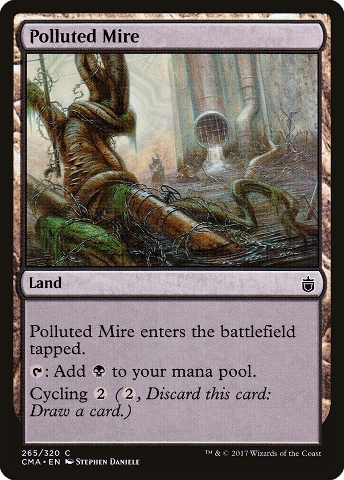 Polluted Mire (265) [CMA] - MTG Single