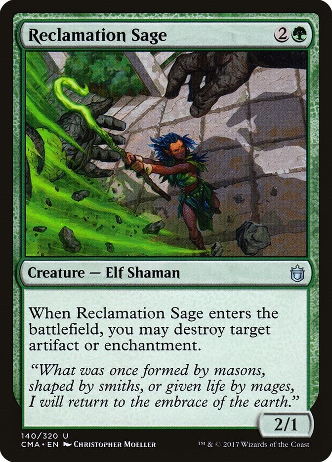 Reclamation Sage (140) [CMA] - MTG Single