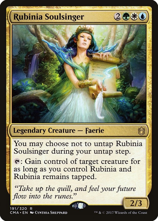 Rubinia Soulsinger (191) [CMA] - MTG Single