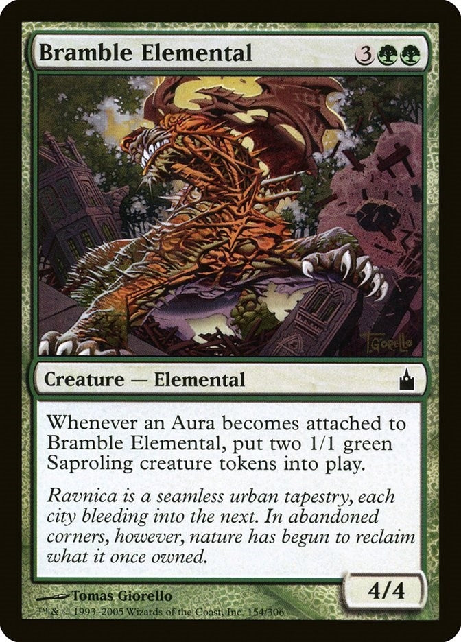 Bramble Elemental (154) [RAV] - MTG Single
