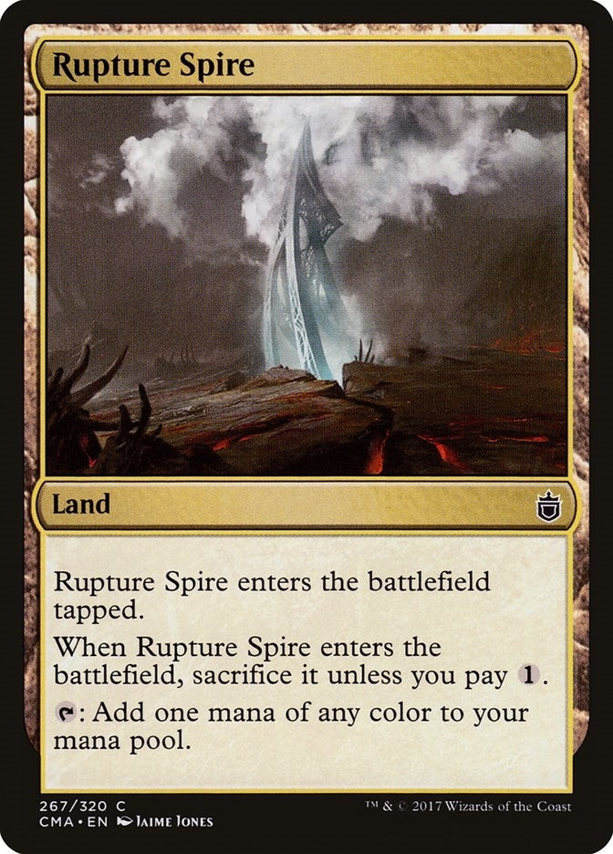 Rupture Spire (267) [CMA] - MTG Single