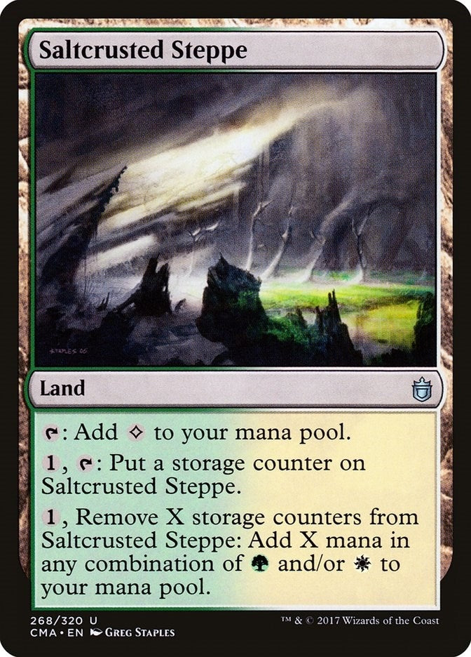 Saltcrusted Steppe (268) [CMA] - MTG Single