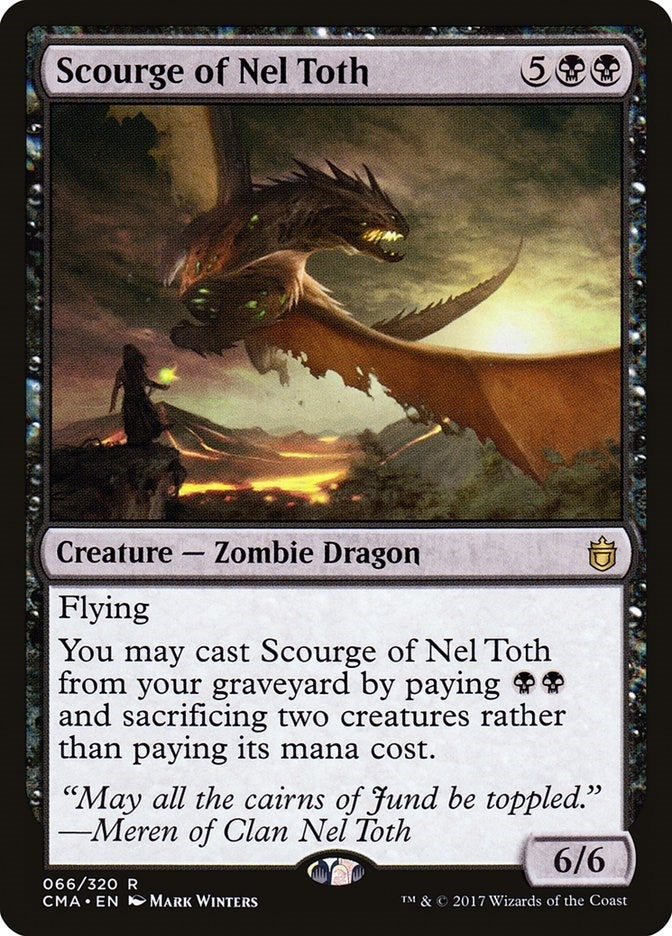 Scourge of Nel Toth (66) [CMA] - MTG Single