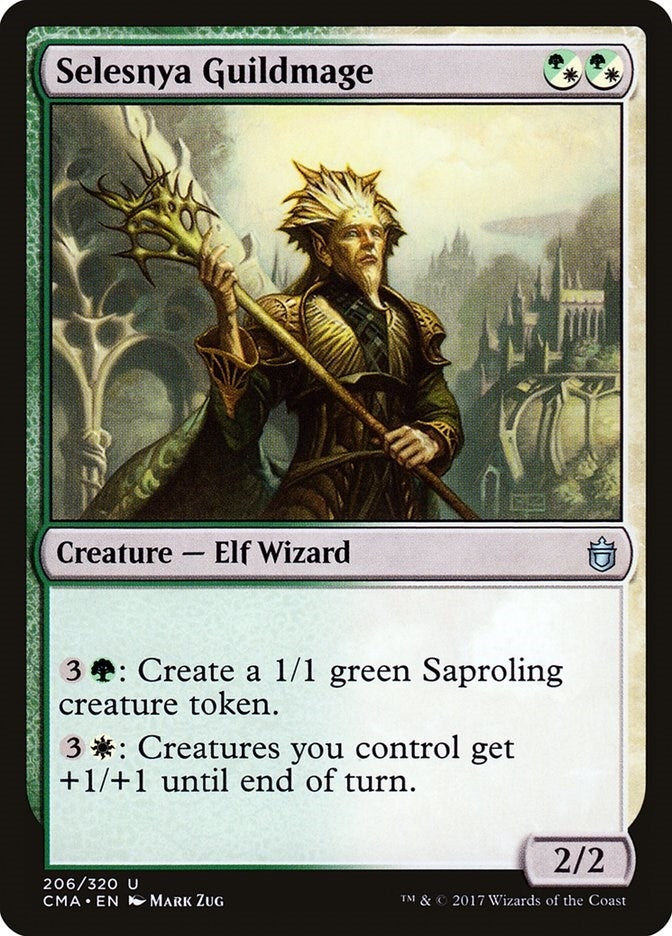 Selesnya Guildmage (206) [CMA] - MTG Single