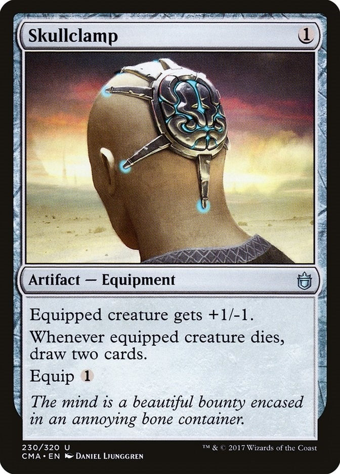 Skullclamp (230) [CMA] - MTG Single
