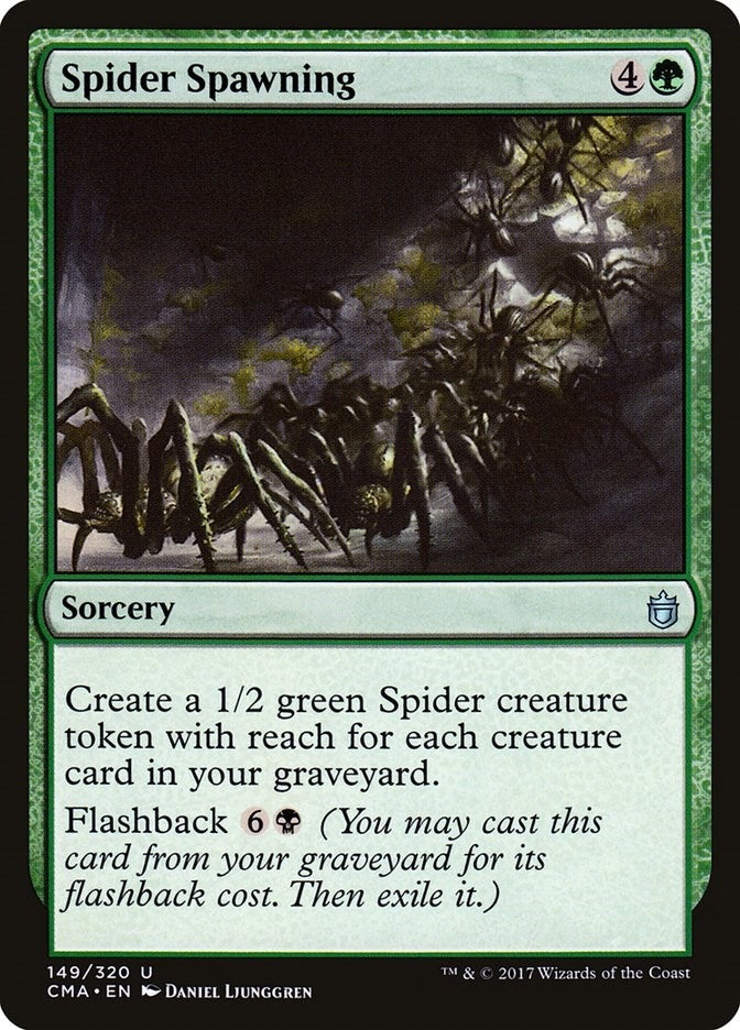 Spider Spawning (149) [CMA] - MTG Single