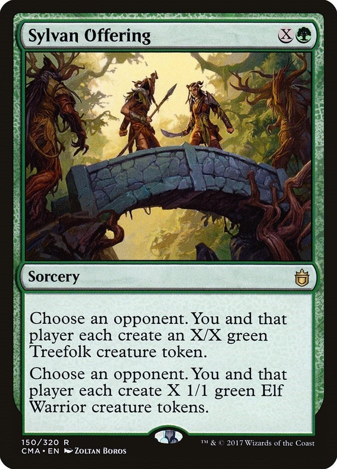 Sylvan Offering (150) [CMA] - MTG Single