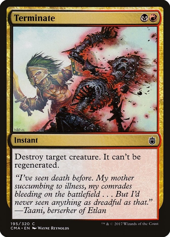 Terminate (195) [CMA] - MTG Single