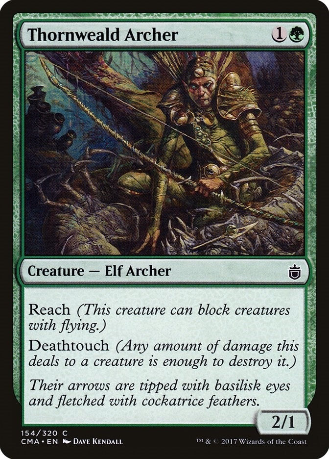 Thornweald Archer (154) [CMA] - MTG Single