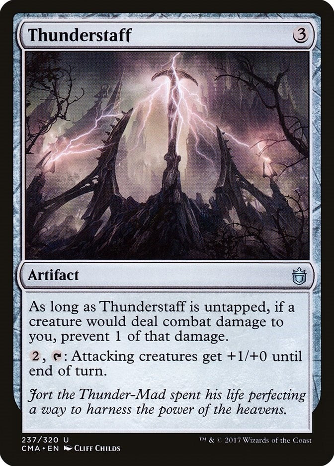 Thunderstaff (237) [CMA] - MTG Single