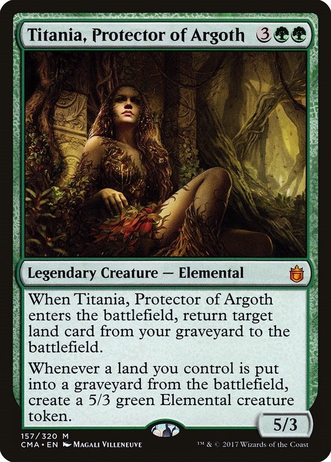 Titania Protector of Argoth (157) [CMA] - MTG Single
