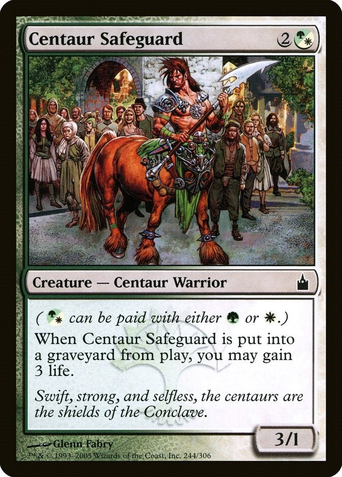 Centaur Safeguard (244) [RAV] - MTG Single