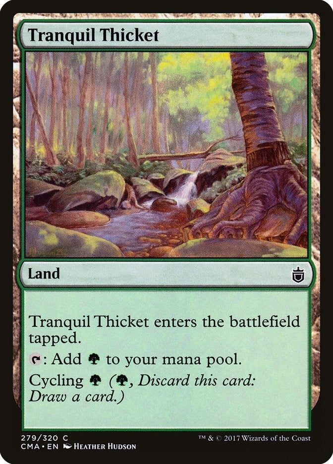 Tranquil Thicket (279) [CMA] - MTG Single