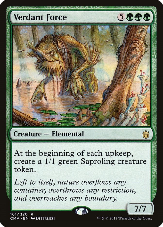 Verdant Force (161) [CMA] - MTG Single