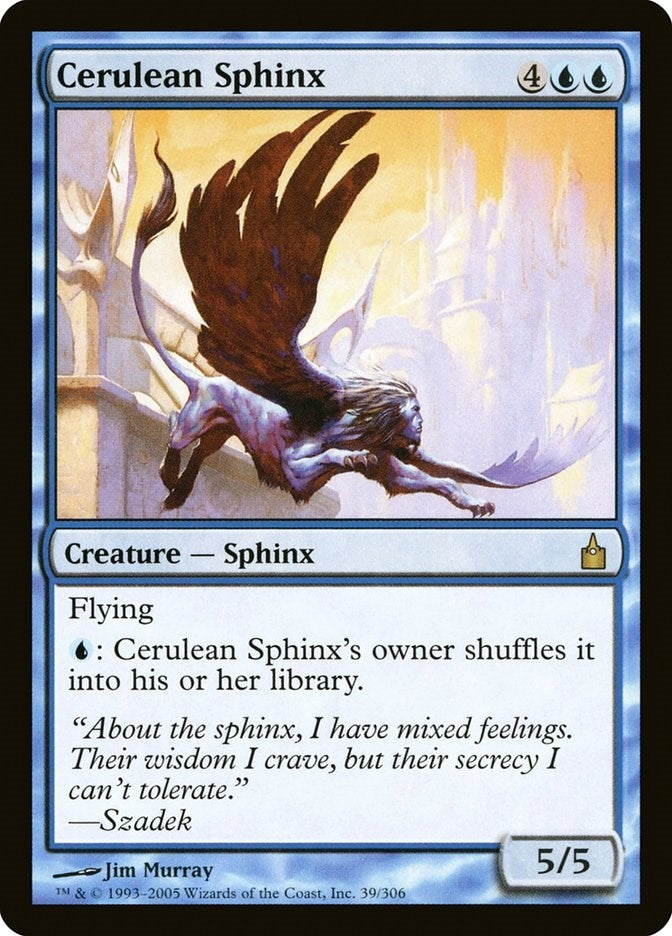 Cerulean Sphinx (39) [RAV] - MTG Single