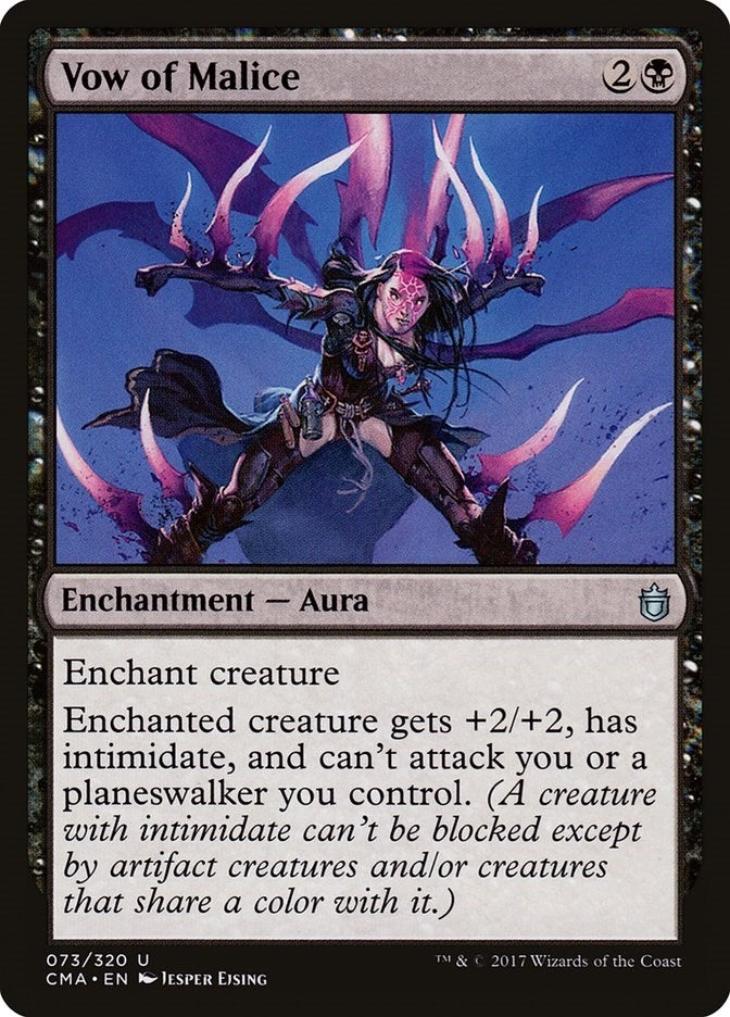 Vow of Malice (73) [CMA] - MTG Single