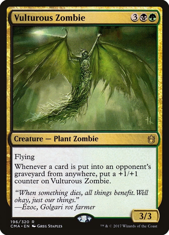 Vulturous Zombie (196) [CMA] - MTG Single